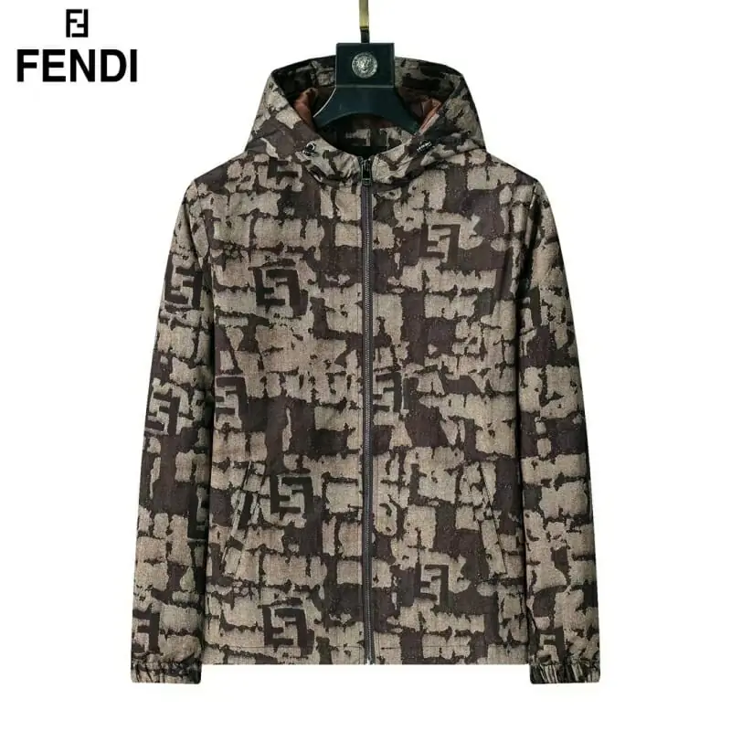 fendi veste manches longues pour homme s_12600b2:Fendi veste cuir homme